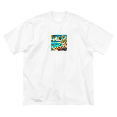 南太平洋ラヴ ビッグシルエットTシャツ