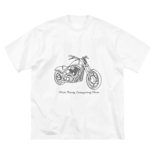 motorbike① ビッグシルエットTシャツ