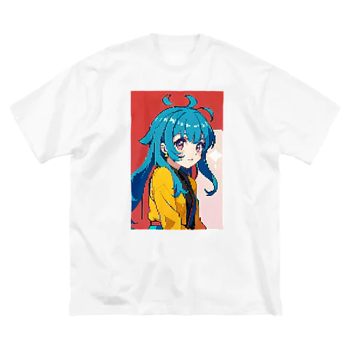 ドット絵彼女B ビッグシルエットTシャツ