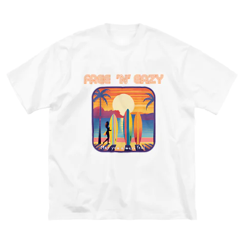  FREE 'N' EAZY  Tropical1 Big T-Shirt