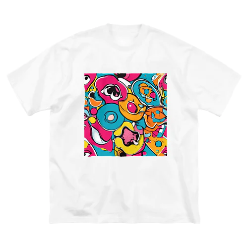 ポップアート Big T-Shirt