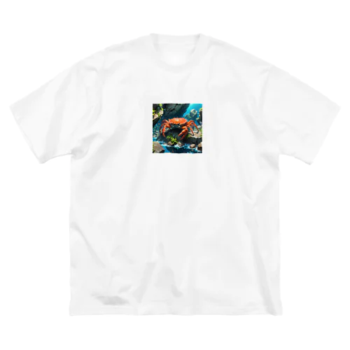 宝探しカニ ビッグシルエットTシャツ