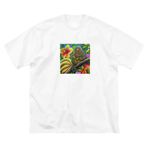 サル、猿 Big T-Shirt