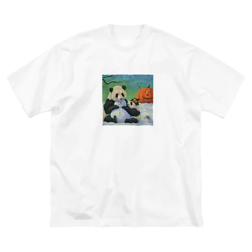 ハロウィンパンダ Big T-Shirt