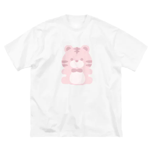 ゆるかわタイガー[ピンク] ビッグシルエットTシャツ