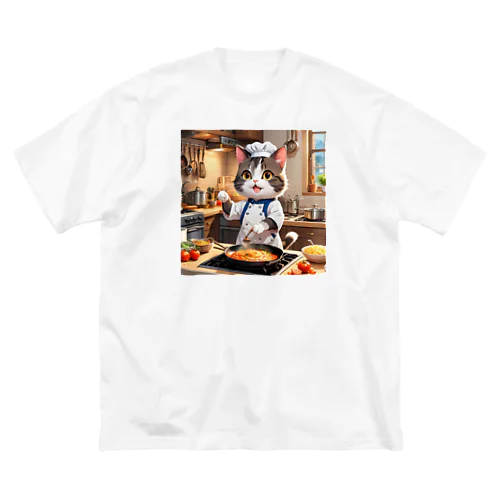 ねこと生活 ビッグシルエットTシャツ