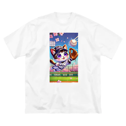 Sakura ベースボール Big T-Shirt