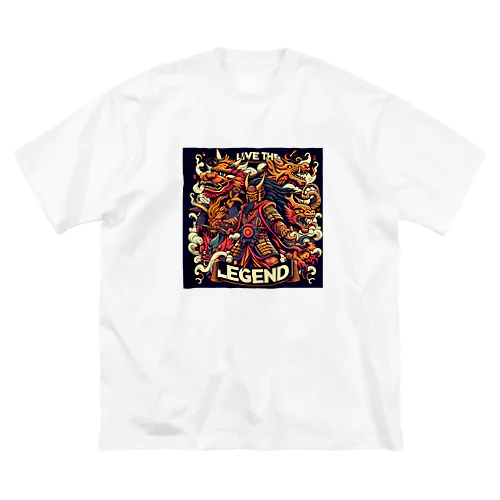 【Live the legend】伝説を生きる ビッグシルエットTシャツ