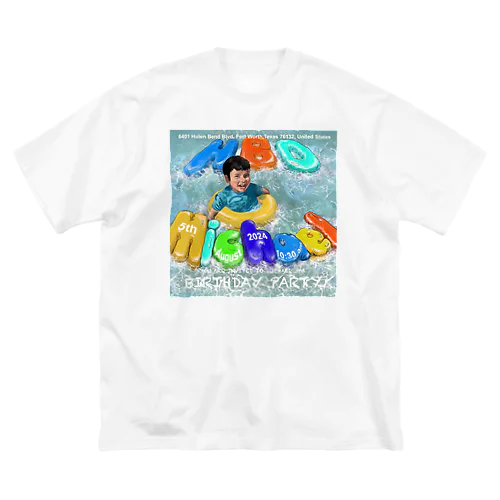 Michael HBD T-shirt ビッグシルエットTシャツ