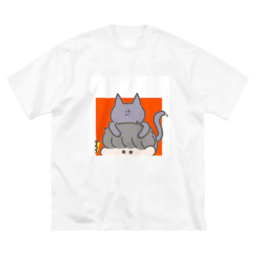 まっしゅくんとねこ ビッグシルエットTシャツ