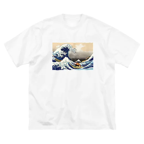 【BIG】健やかな富嶽三十六景 ビッグシルエットTシャツ