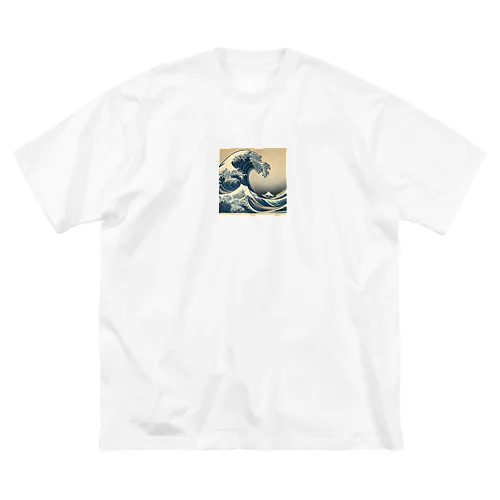 日本絵風Tシャツ Big T-Shirt