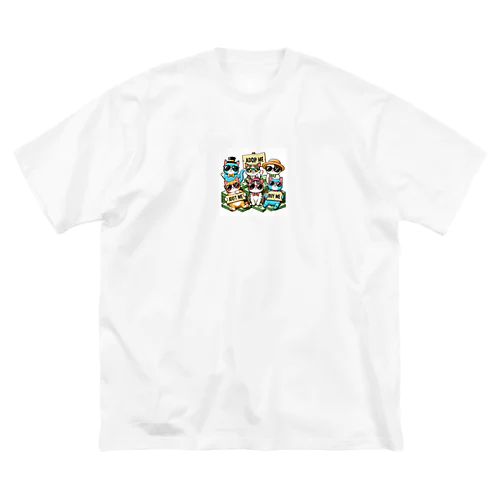 仲間たち ビッグシルエットTシャツ