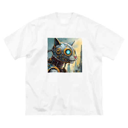 近未来猫ロボット Big T-Shirt
