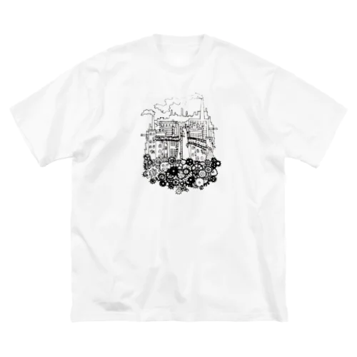 工場都市 ビッグシルエットTシャツ