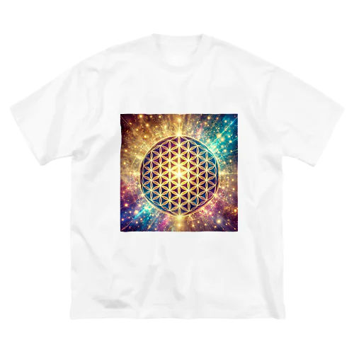 フラワーオブライフ Big T-Shirt