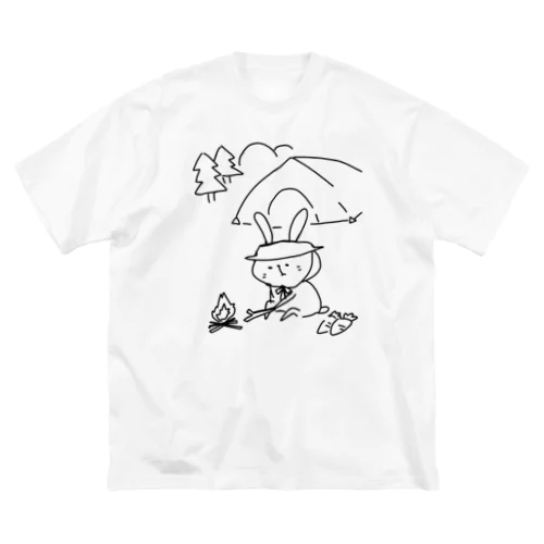 なつみキャンプに行く。 ビッグシルエットTシャツ