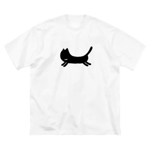 くろねこ ビッグシルエットTシャツ