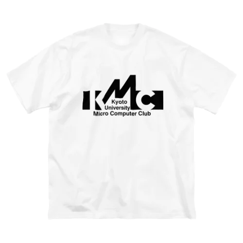 KMC 京大マイコンクラブ(黒ロゴ) ビッグシルエットTシャツ