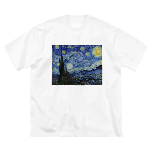 星月夜 / フィンセント・ファン・ゴッホ(The Starry Night 1889) ビッグシルエットTシャツ