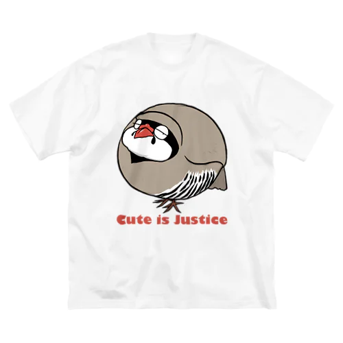 イワシャコの存在が正義 ビッグシルエットTシャツ
