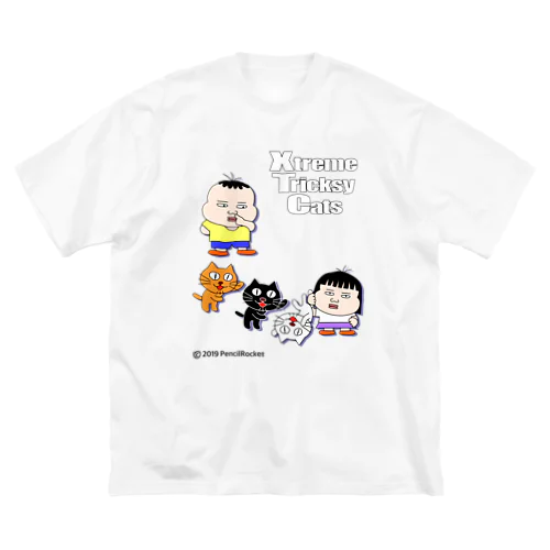 ネコ兄弟 tXTC_52 Big T-Shirt