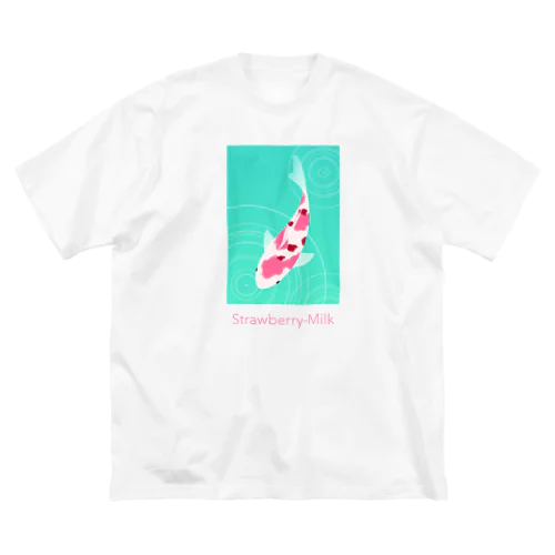 錦鯉(いちごミルク) ビッグシルエットTシャツ