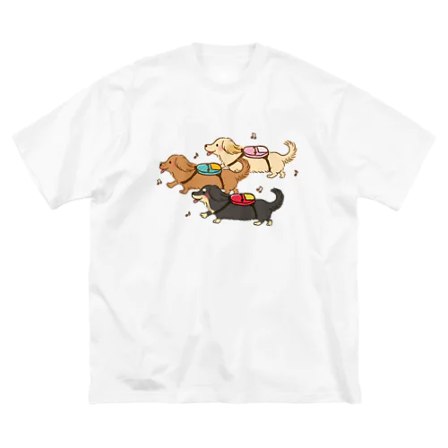 おでかけダックス ビッグシルエットTシャツ