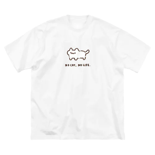 NO CAT, NO LIFE. Big T-Shirt