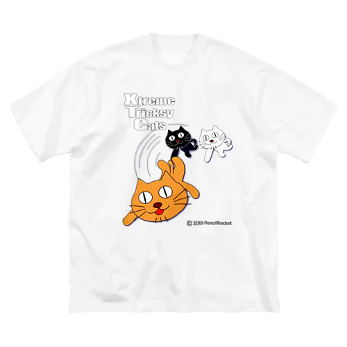 ネコ兄弟 tXTC_62 ビッグシルエットTシャツ