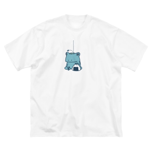 おにぎりさんカエルに捕まる Big T-Shirt