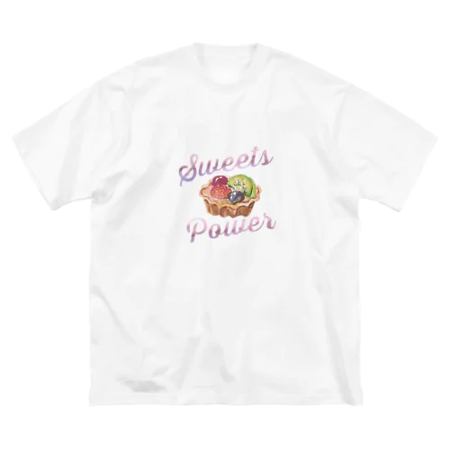 スウィーツパワー! Sweets Power9 フルーツタルト ビッグシルエットTシャツ