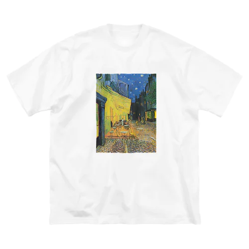 ゴッホ / 夜のカフェテラス / 1888 / Terrasse du café le soir Big T-Shirt