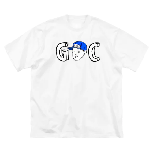 GDC青 ビッグシルエットTシャツ