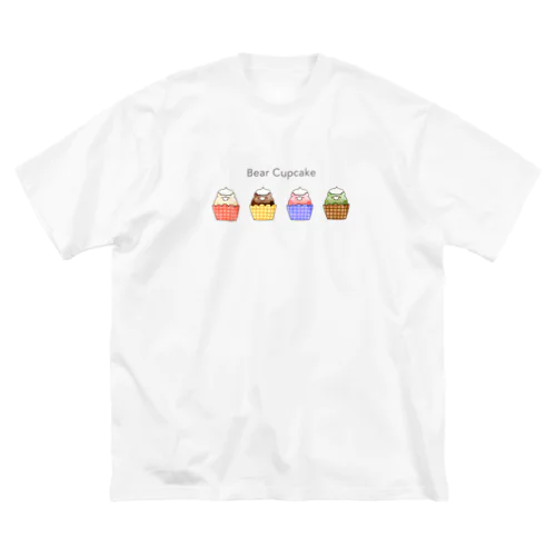 Bear Cupcake ビッグシルエットTシャツ