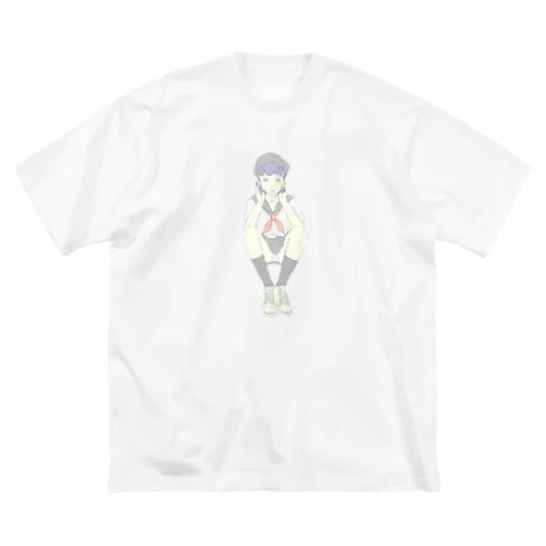 パンチラ ビッグシルエットTシャツ