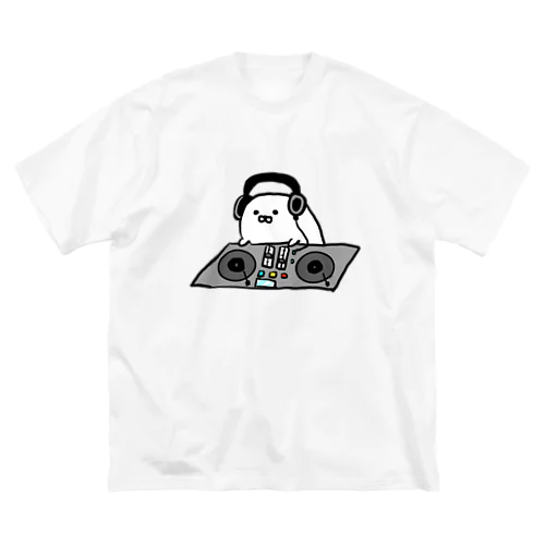 DJあざらし ビッグシルエットTシャツ