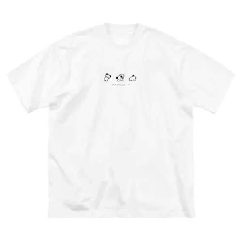 もちこ・もちこ・もちこ ビッグシルエットTシャツ