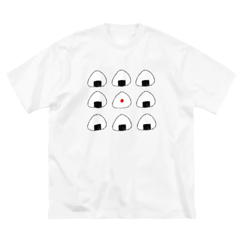 おにぎりいっぱい ビッグシルエットTシャツ