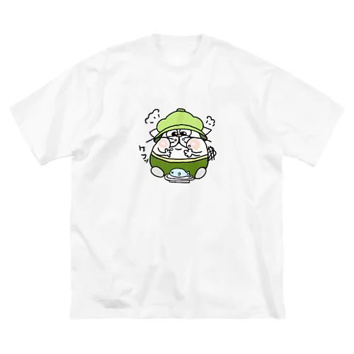 もち吉(仮)のケふっなグッズ ビッグシルエットTシャツ