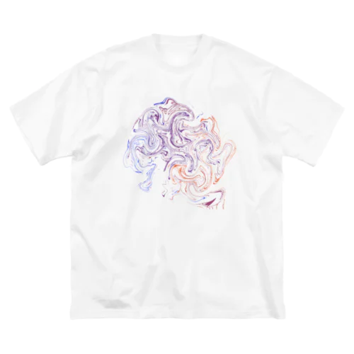 マーブル.01 ビッグシルエットTシャツ