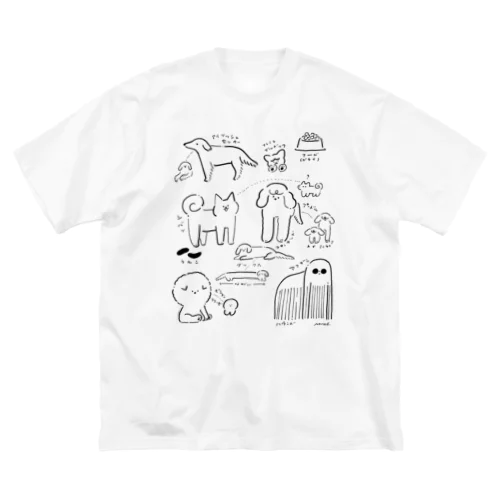 DOGS ビッグシルエットTシャツ