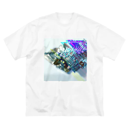 Bi+glitch ビッグシルエットTシャツ