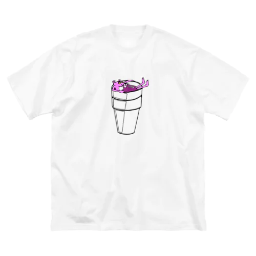 lean panther ビッグシルエットTシャツ