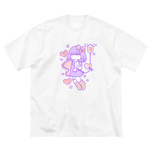 点滴少女 ビッグシルエットTシャツ