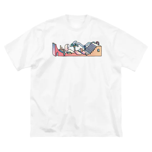 やさしいへびのいえ ビッグシルエットTシャツ