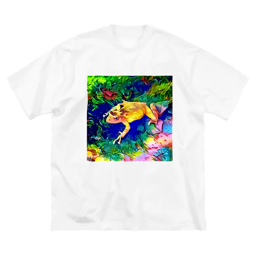 Fantastic Frog -Bright Version- ビッグシルエットTシャツ