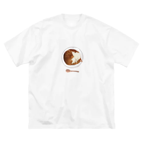 猫カレー🍛おいしそうな いろをした ねこ. Big T-Shirt