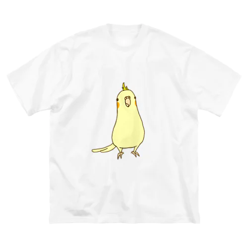 ぽよぽよオカメインコ ビッグシルエットTシャツ