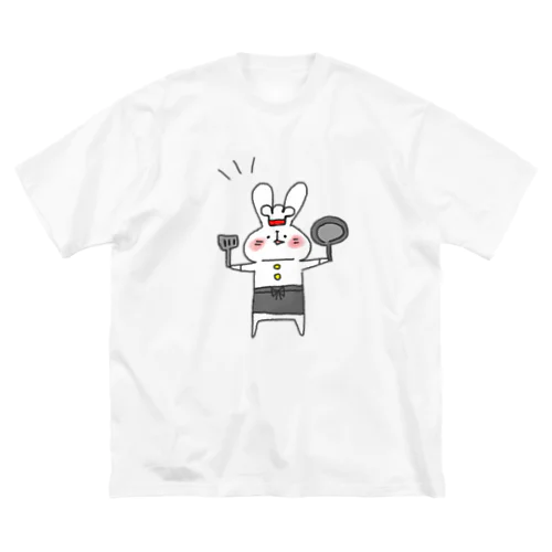 なつみ料理を始める。 ビッグシルエットTシャツ